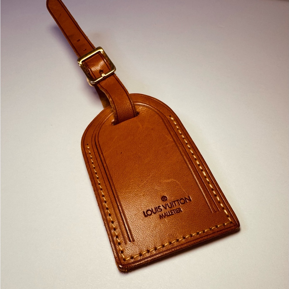 Louis Vuitton luggage tag